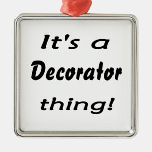 It's a decorator thing! metal ornament