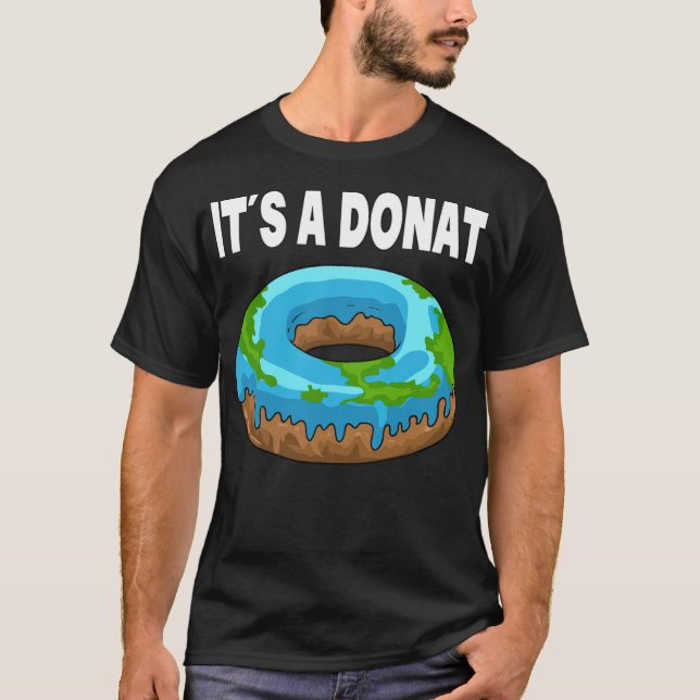 Its a  design its a slice flat globe archeology t T-Shirt (Front)