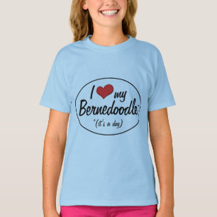 It's a Dog! I Love My Bernedoodle T-Shirt