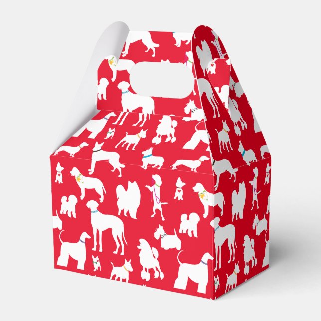 It's A Dogs Life Favor Box (Front Side)