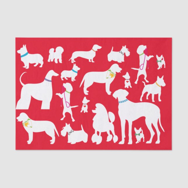 It's A Dogs Life Tissue Paper (Front)