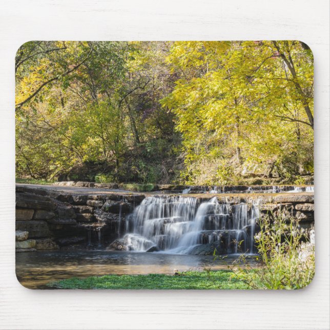 It's A Dogwood Waterfall Mouse Pad (Front)