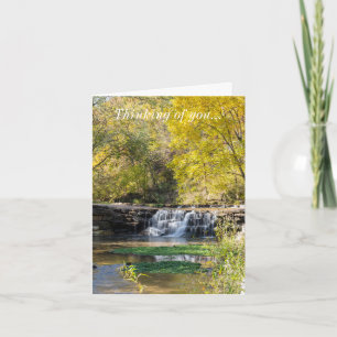 It's A Dogwood Waterfall Thinking Of You Card