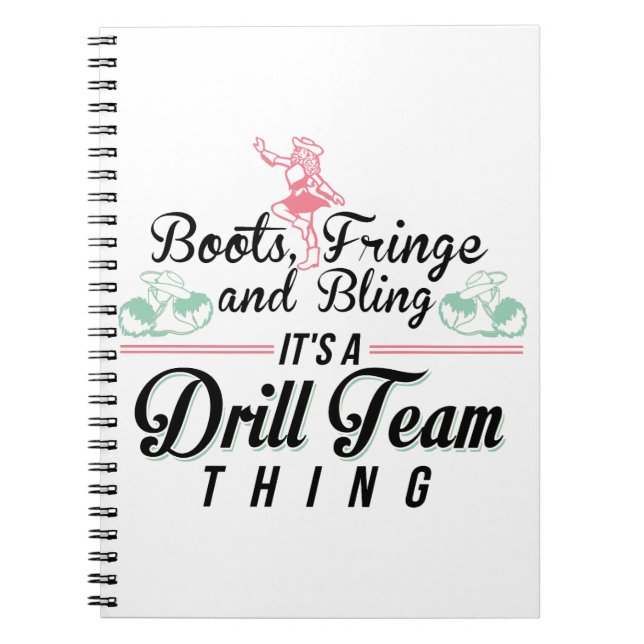 It's a Drill Team Thing Notebook (Front)