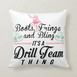 It's a Drill Team Thing Throw Pillow