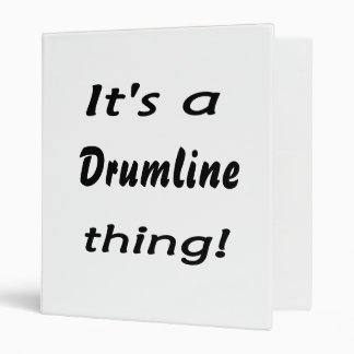 It's a drumline thing! binder