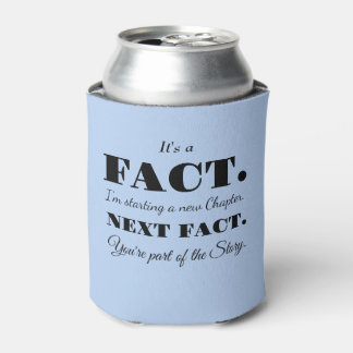 It's A Fact | Groomsman Funny Proposal Light Blue Can Cooler
