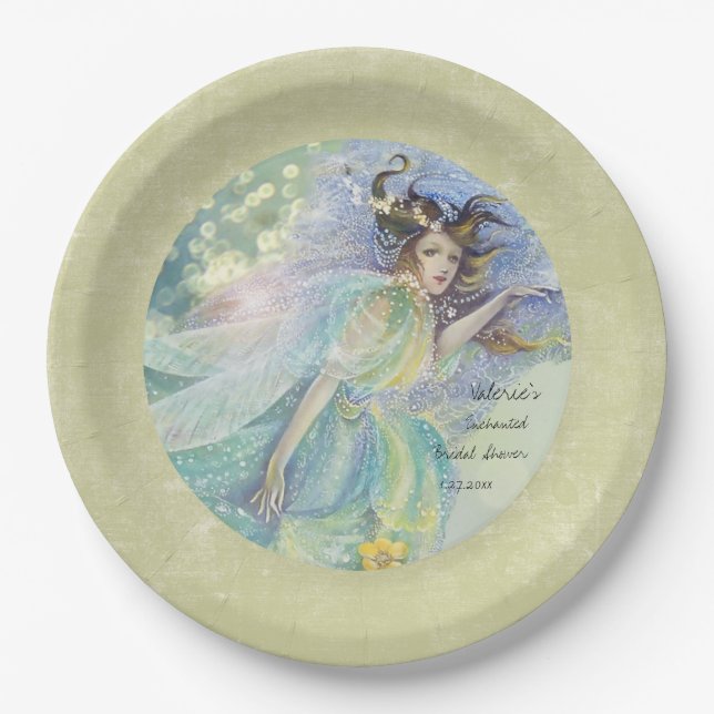 It's a Fairy Happy Event Paper Plate (Front)