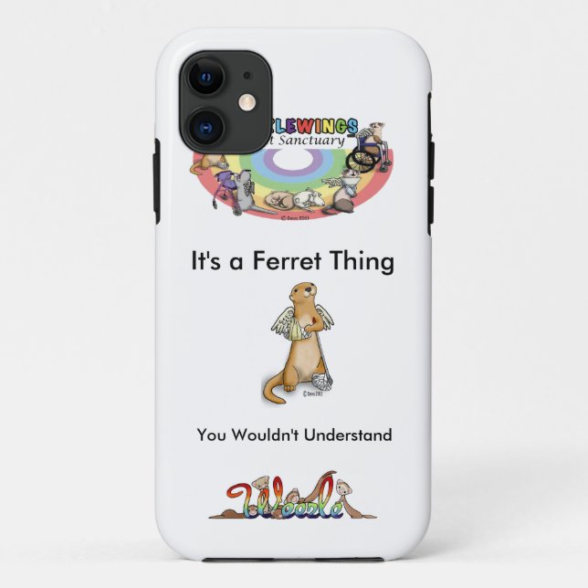 It's a Ferret Thing Phone Cover (Back)