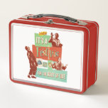 It's a Festivus for the Rest of Us Metal Lunch Box<br><div class="desc">Celebrate the holiday season on your own terms with this vibrant Festivus graphic! Inspired by the classic Seinfeld episode "The Strike, " this design captures the hilarious spirit of the holiday created by Frank Costanza as a "hates-all" alternative to the commercialized season. Featuring a retro, collage-style aesthetic, this graphic includes...</div>