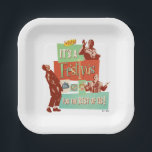 It's a Festivus for the Rest of Us Paper Plate<br><div class="desc">Celebrate the holiday season on your own terms with this vibrant Festivus graphic! Inspired by the classic Seinfeld episode "The Strike, " this design captures the hilarious spirit of the holiday created by Frank Costanza as a "hates-all" alternative to the commercialized season. Featuring a retro, collage-style aesthetic, this graphic includes...</div>