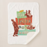 It's a Festivus for the Rest of Us Sherpa Blanket<br><div class="desc">Celebrate the holiday season on your own terms with this vibrant Festivus graphic! Inspired by the classic Seinfeld episode "The Strike, " this design captures the hilarious spirit of the holiday created by Frank Costanza as a "hates-all" alternative to the commercialized season. Featuring a retro, collage-style aesthetic, this graphic includes...</div>