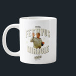 It's a Festivus Miracle Large Coffee Mug<br><div class="desc">Gather 'round the aluminum pole and celebrate the most unexpected moments of the season with this "It's a Festivus Miracle!" graphic. Featuring the legendary Frank Costanza in his peak holiday form, this design captures the hilarious energy of the Seinfeld holiday we all know and love. With its retro sunburst background...</div>