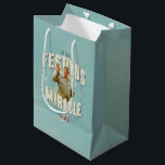 It's a Festivus Miracle Medium Gift Bag<br><div class="desc">Gather 'round the aluminum pole and celebrate the most unexpected moments of the season with this "It's a Festivus Miracle!" graphic. Featuring the legendary Frank Costanza in his peak holiday form, this design captures the hilarious energy of the Seinfeld holiday we all know and love. With its retro sunburst background...</div>