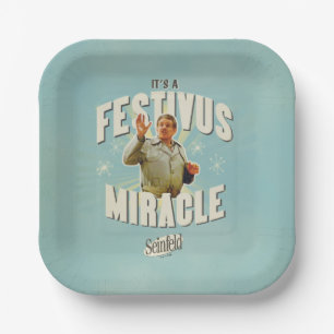 It's a Festivus Miracle Paper Plate