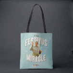 It's a Festivus Miracle Tote Bag<br><div class="desc">Gather 'round the aluminum pole and celebrate the most unexpected moments of the season with this "It's a Festivus Miracle!" graphic. Featuring the legendary Frank Costanza in his peak holiday form, this design captures the hilarious energy of the Seinfeld holiday we all know and love. With its retro sunburst background...</div>