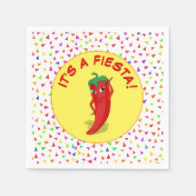 It's A Fiesta With Confetti Pattern