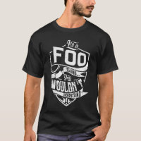 It's a FOO thing, You wouldn't understand