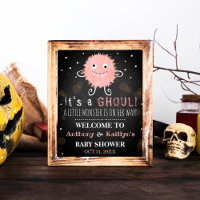 It's A Ghoul! Little Monster Halloween Baby Shower