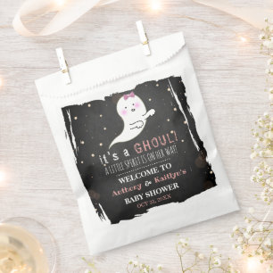 It's A Ghoul! Little Spirit Halloween Baby Shower Favour Bag
