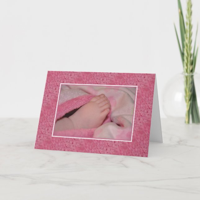 It's A Girl Announcement (Front)