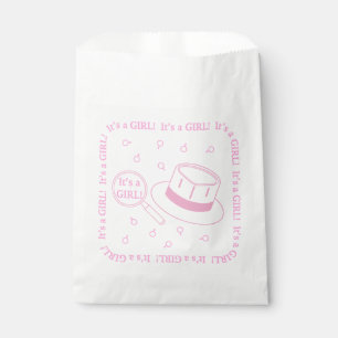 It's a Girl! announcement Favour Bag