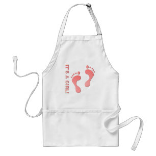 It's A Girl Apron! Standard Apron