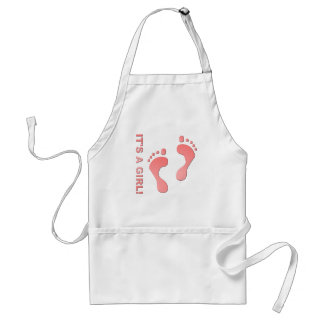 It's A Girl Apron! Standard Apron