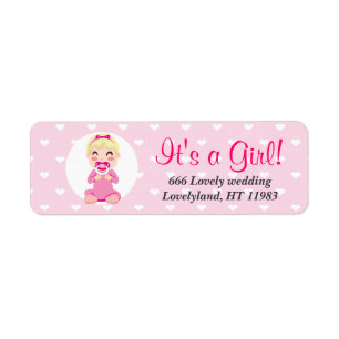 It's a Girl Baby Girl Design