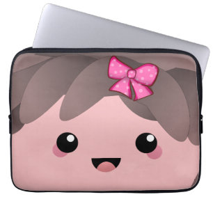 Its A Girl   Baby Girl Gender Reveal  Laptop Sleeve