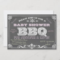 It's a Girl Baby Shower Bar B Que