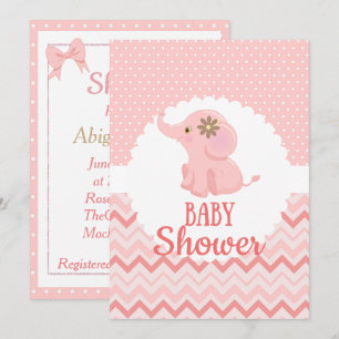 It's a Girl Baby Shower Invitation