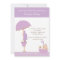 {it's a girl!} baby shower invitation [lavender]