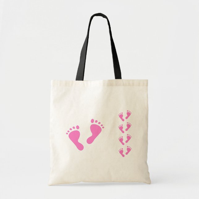 Its a Girl - Baby Shower, Newborn Tote Bag (Front)