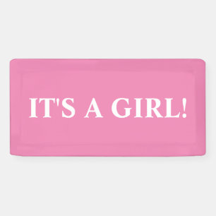 IT'S A GIRL! BANNER
