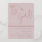 Its a Girl! Blush Modern Baby Shower Rose Gold