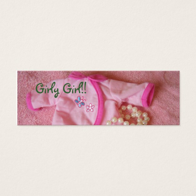 It's a Girl Bookmarks (Front)