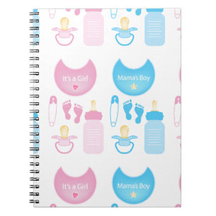 its a girl boy notebook