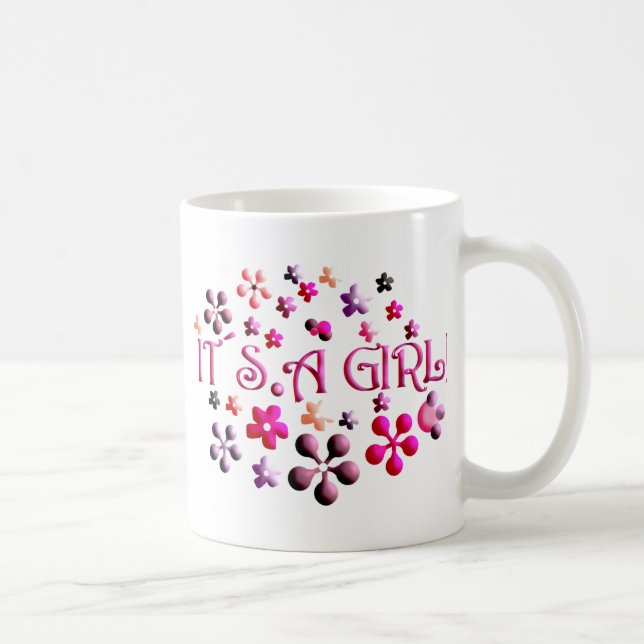 Its a Girl Coffee Mug (Right)