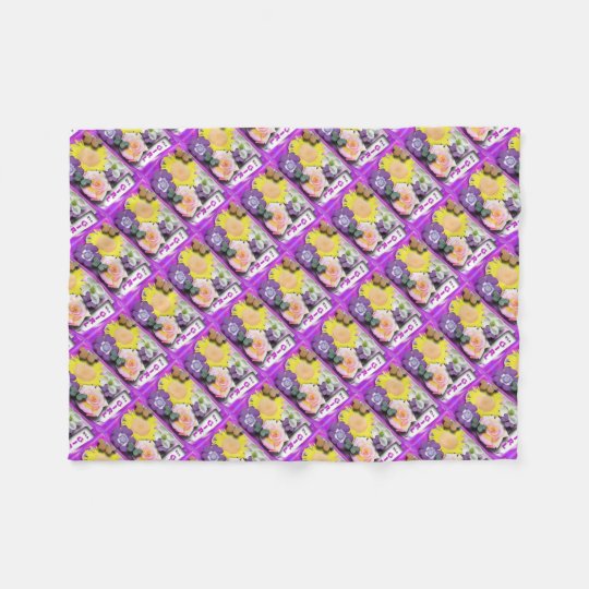 It's a girl fleece blanket