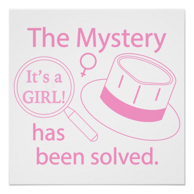 It's a Girl! Mystery Solved Poster (Front)