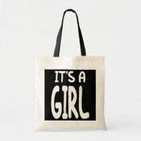 It's A Girl Pink Girl Baby Gender Reveal