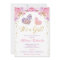 It's a girl pink purple gold elegant butterfly