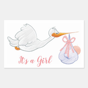 Its a Girl Sticker