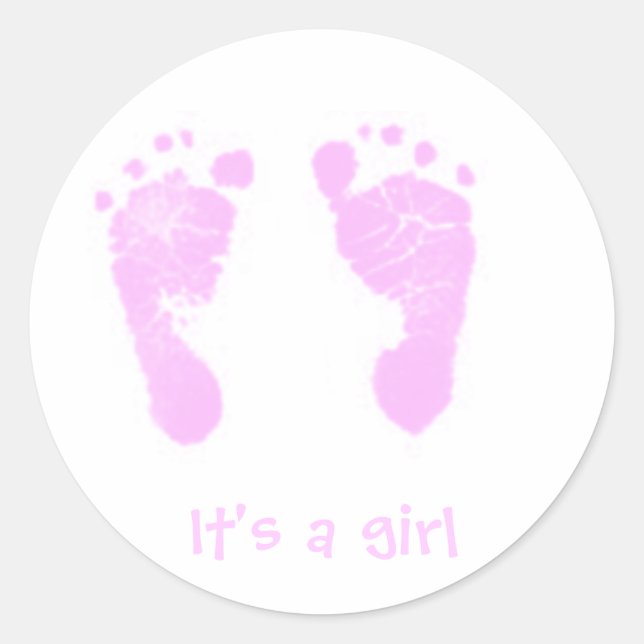 It's a girl! - sticker - (Front)