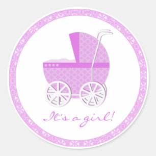 Its a Girl Stickers