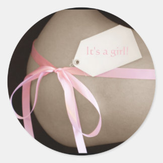 "It's a girl!" Stickers