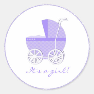 Its a Girl Stickers