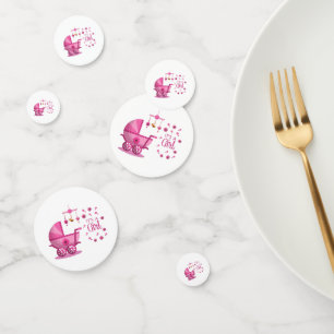 It's A Girl Table Confetti