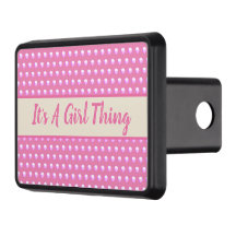 Its A Girl Thing Pink Bright Polka Dots Girly
